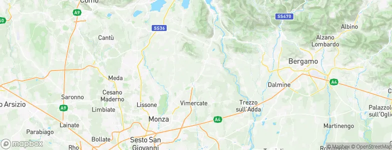 Lomagna, Italy Map