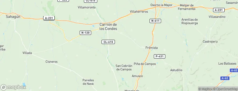 Lomas, Spain Map