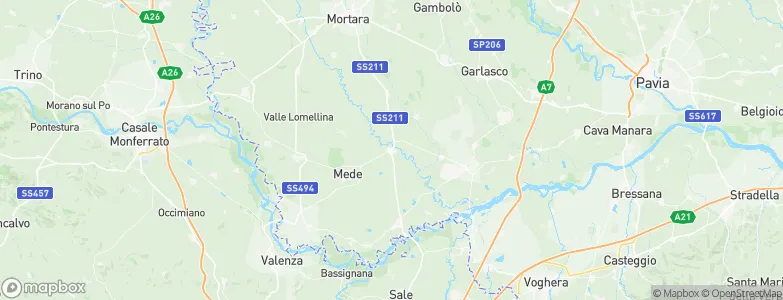 Lomello, Italy Map