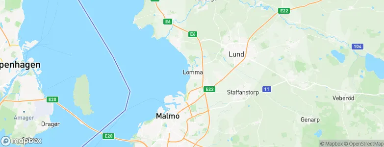 Lomma, Sweden Map