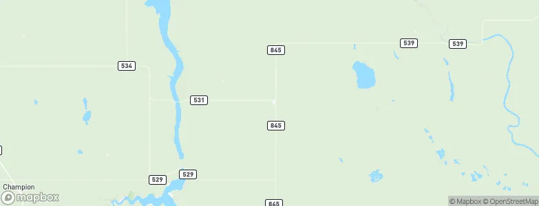 Lomond, Canada Map