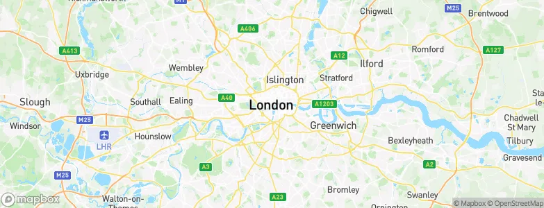 London, United Kingdom Map