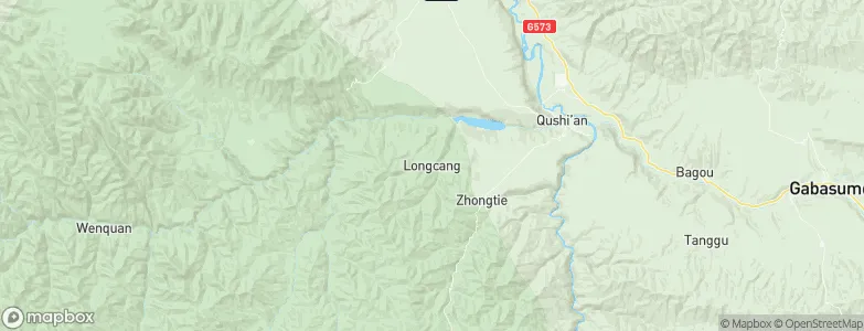 Longcang, China Map