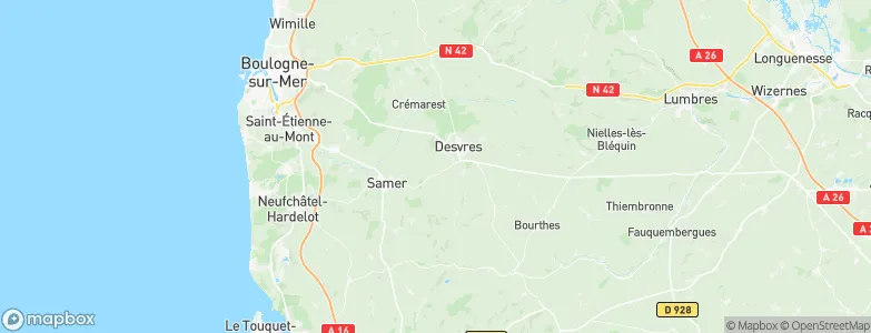 Longfossé, France Map