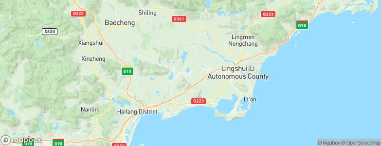 Longguang, China Map