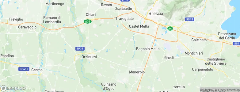 Longhena, Italy Map
