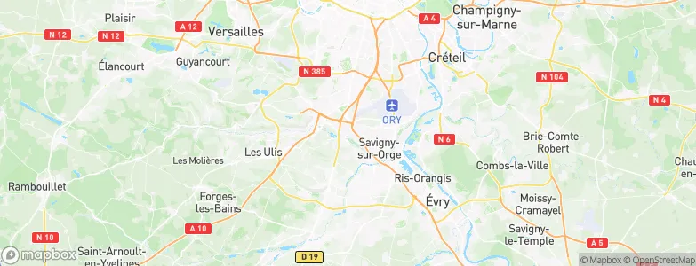 Longjumeau, France Map