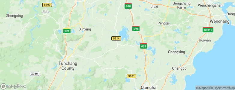 Longmen, China Map