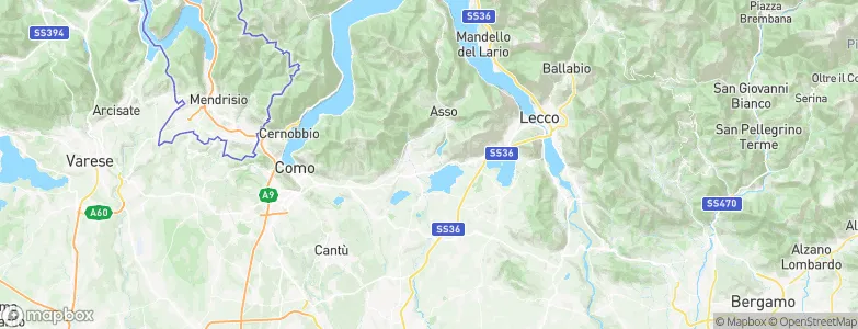 Longone al Segrino, Italy Map
