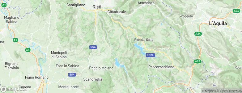 Longone Sabino, Italy Map