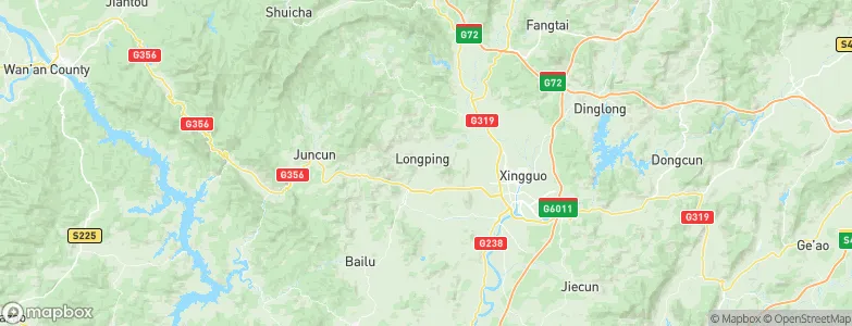 Longping, China Map