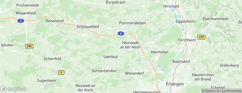 Lonnerstadt, Germany Map
