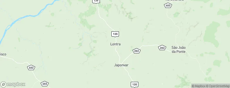 Lontra, Brazil Map