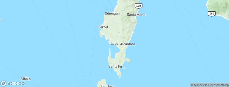 Looc, Philippines Map