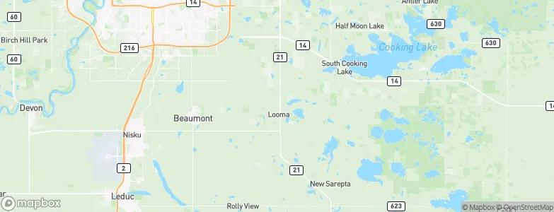 Looma, Canada Map