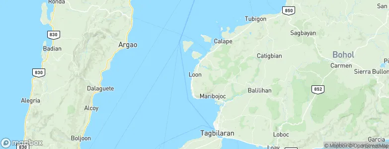 Loon, Philippines Map