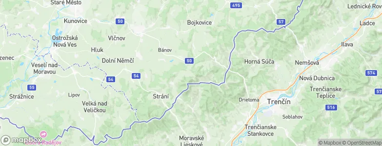 Lopeník, Czechia Map