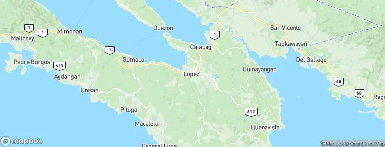Lopez, Philippines Map