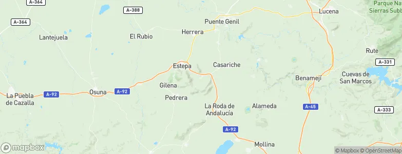 Lora de Estepa, Spain Map