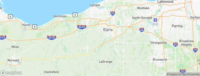 Lorain, United States Map