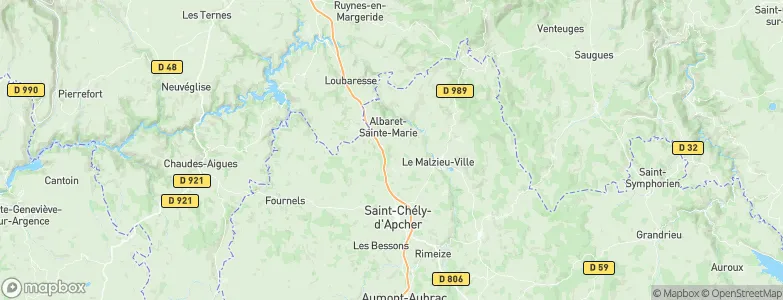 Lorcières, France Map