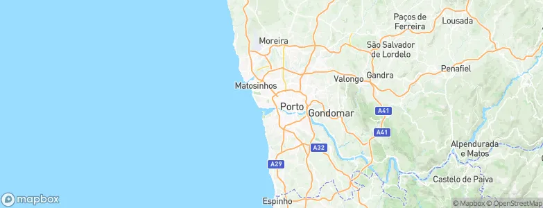 Lordelo do Ouro, Portugal Map