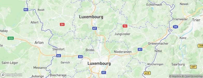 Lorentzweiler, Luxembourg Map