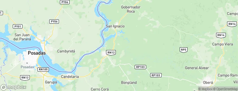 Loreto, Argentina Map