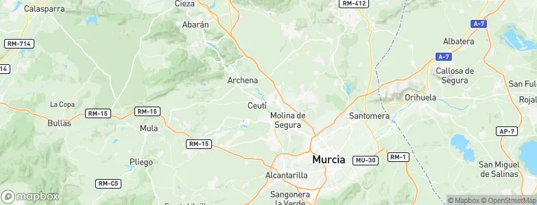 Lorquí, Spain Map