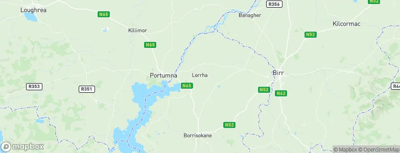 Lorrha, Ireland Map