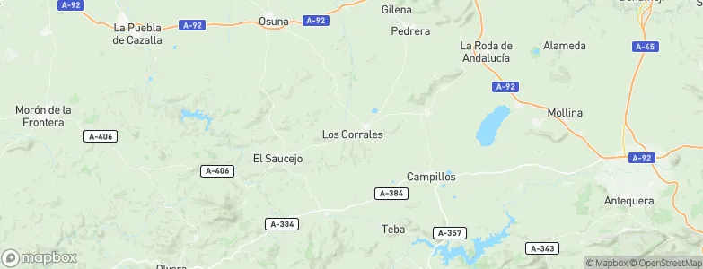 Los Corrales, Spain Map