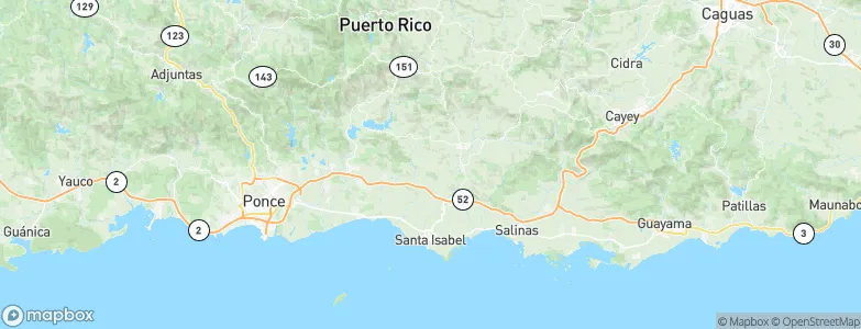 Los Llanos, Puerto Rico Map