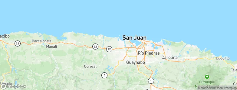 Los Magos, Puerto Rico Map