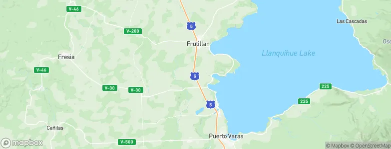 Los Pellines, Chile Map