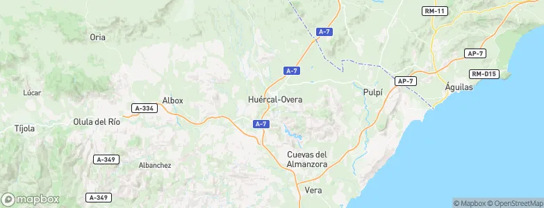 Los Ruedos, Spain Map