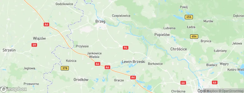 Łosiów, Poland Map