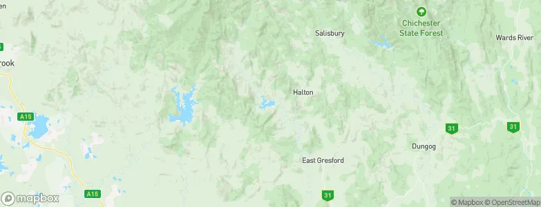 Lostock, Australia Map