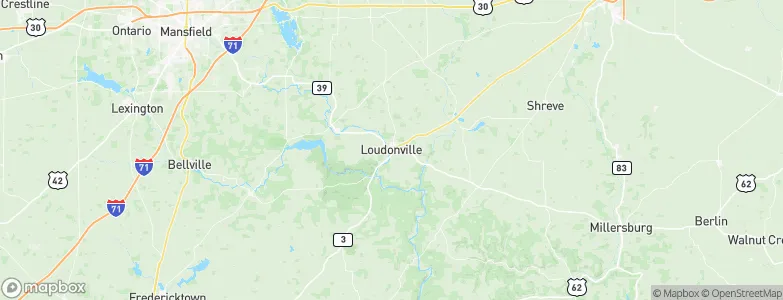 Loudonville, United States Map