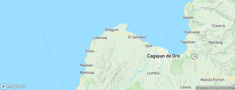 Lourdes, Philippines Map