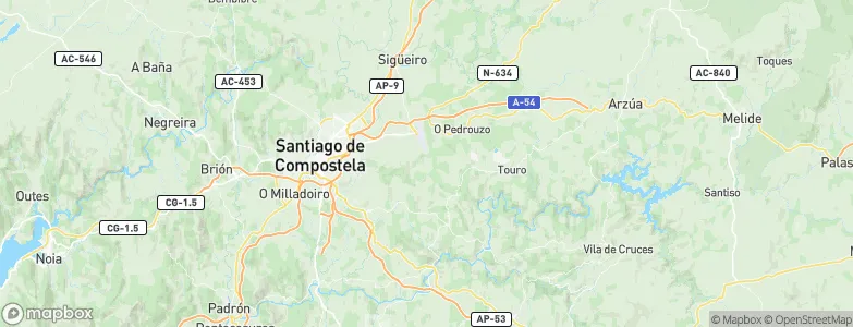 Loureda, Spain Map