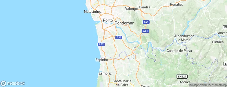 Loureiro, Portugal Map