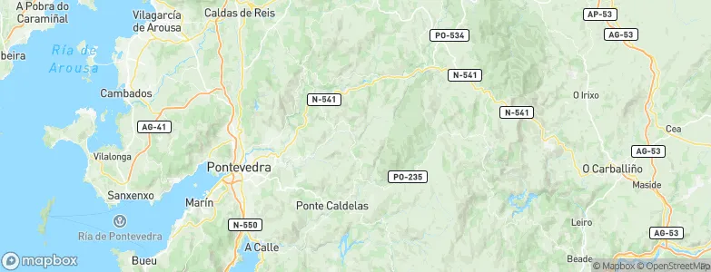 Loureiro, Spain Map