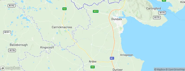 Louth, Ireland Map