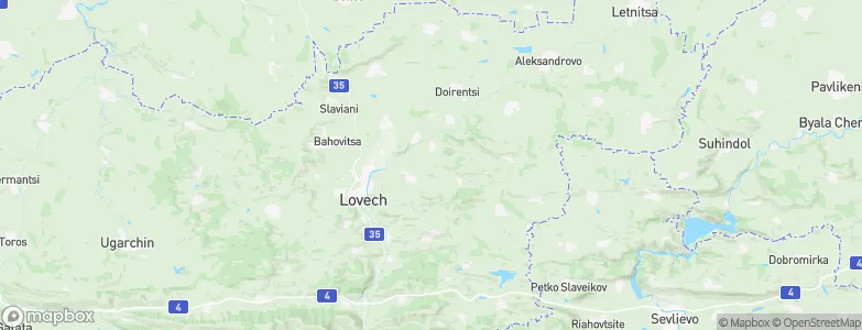 Lovech, Bulgaria Map