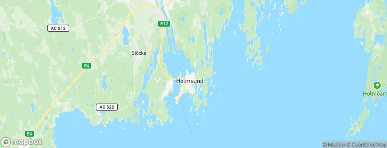 Lövön, Sweden Map