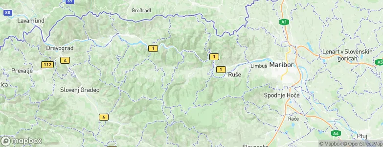 Lovrenc na Pohorju, Slovenia Map