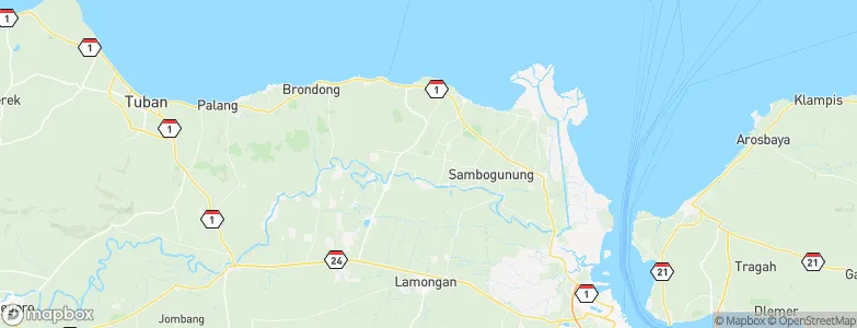 Lowayu, Indonesia Map