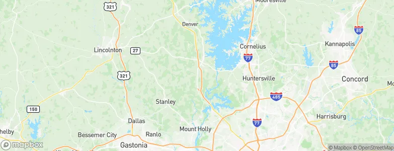 Lowesville, United States Map