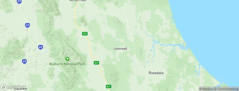 Lowmead, Australia Map