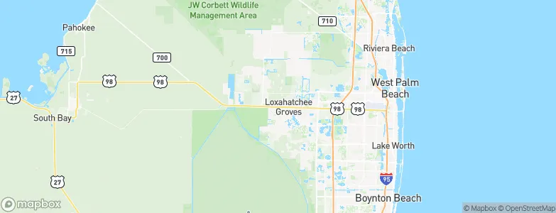 Loxahatchee Groves, United States Map